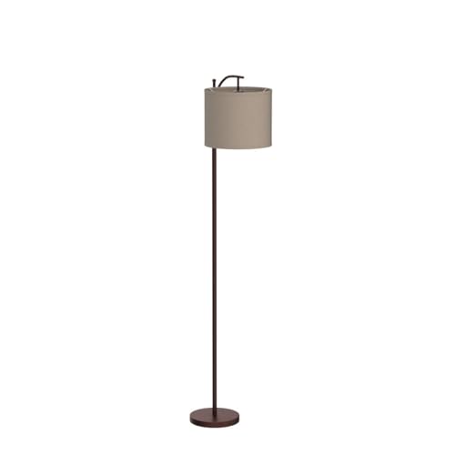Rottogoon Floor Lamp for Living Room, LED Standing Lamp with 2 Lamp Shades Tall Industrial Floor Lamp Reading for Bedroom, Office (9W LED Bulb Included) - (Oil-Rubbed Bronze) - Image 4