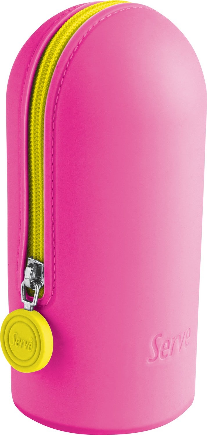 Serve Hoop Vacuum Pencil Case - Pink  - Image 2