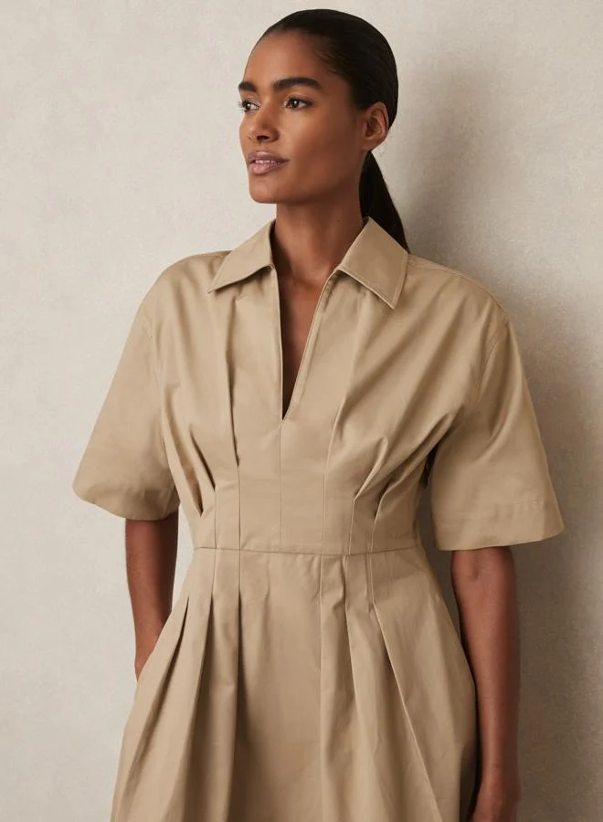 ريس Belted Mini Dress