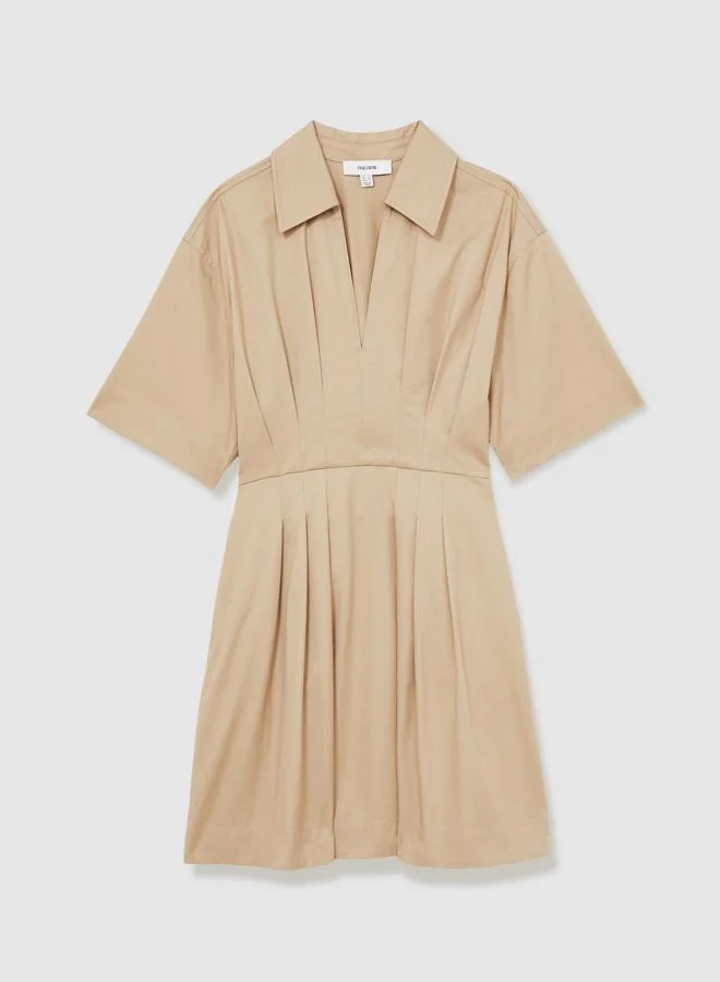 ريس Belted Mini Dress