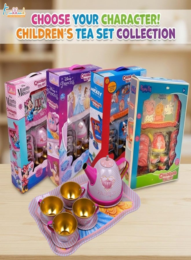 Kriiddaank Peppa Pig Portable Children's Tea Set for 3Y+, Multicolour | Safe & Gift-Friendly - Image 4