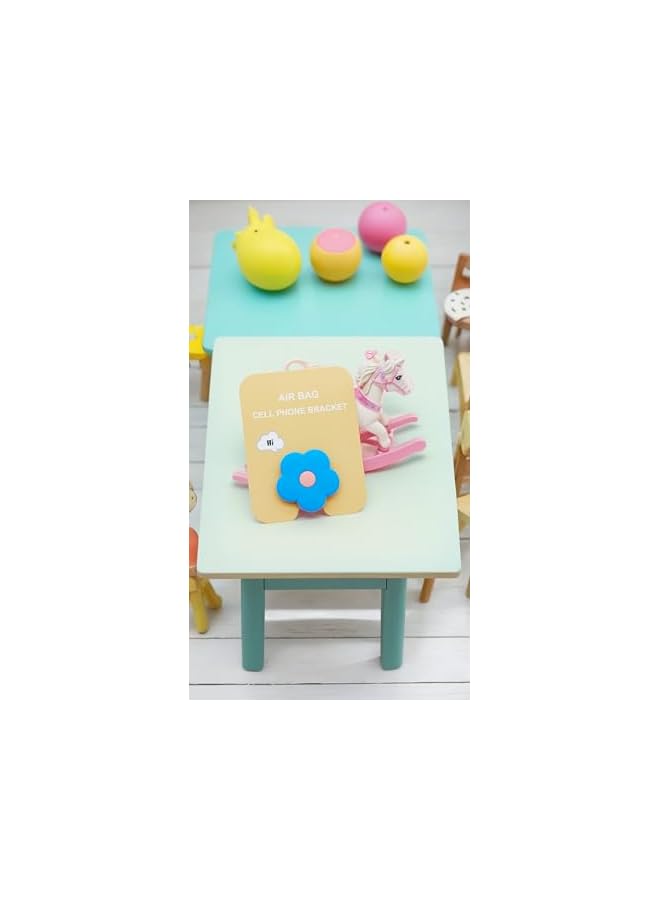 S-TOP 5pcs Cute Cartoon Collapsible Multi-Functional Smartphone & Tablet Phone Stand - Self Adhesive Cartoon image Design Cell Phone Stand - Image 3