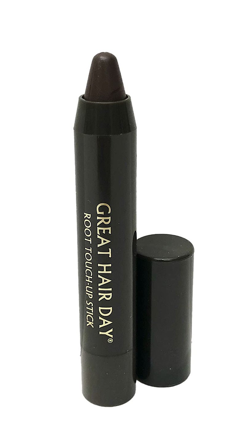 Joan Rivers Beauty Joan Rivers Great Hair Day Root Cover Up Hair Color Stick - Root Touch Up Stick, Gray Hair Coverage, and Scalp Concealer for Thinning Hair (Brunette)