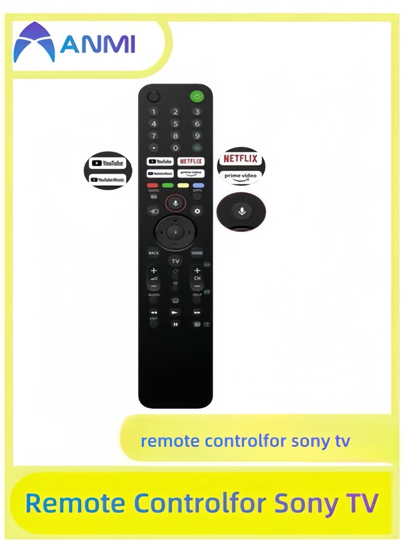 Anmi Remote Controlfor Sony TV,   With Speech Function - Image 1