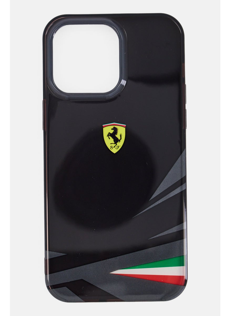 Scuderia Ferrari Iphone 14 Pro Max Brand Logo Protective Case, Black  - Image 2