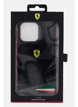 Scuderia Ferrari Iphone 14 Pro Max Brand Logo Protective Case, Black  - Image 1