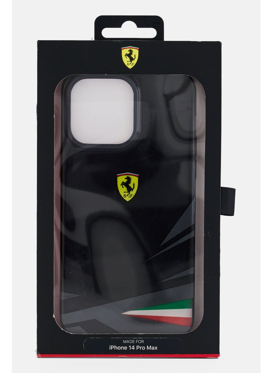 Scuderia Ferrari Iphone 14 Pro Max Brand Logo Protective Case, Black  - Image 1