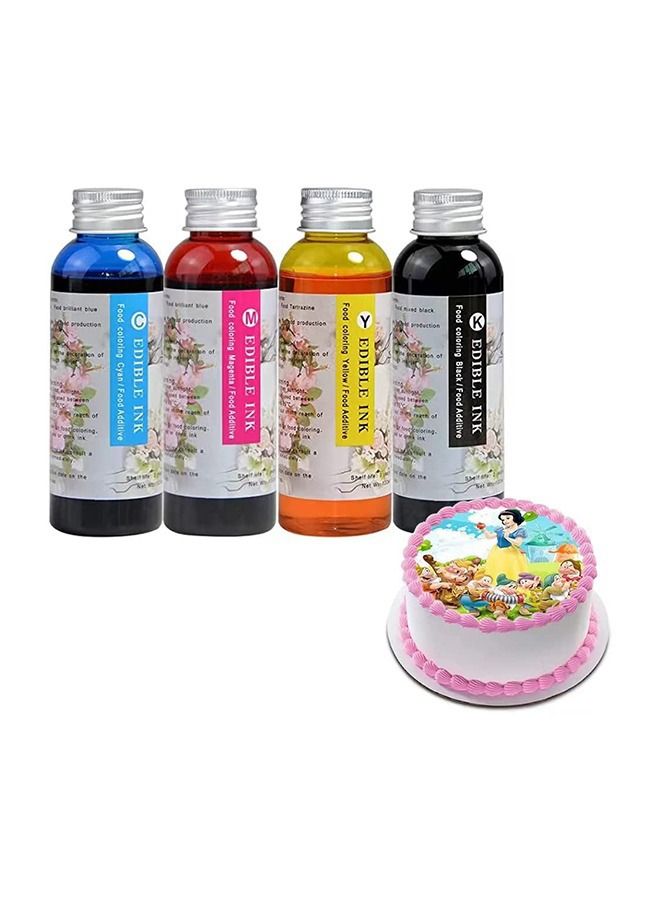 Taimi Eatable Ink For Printers 4 Colors  - Image 3