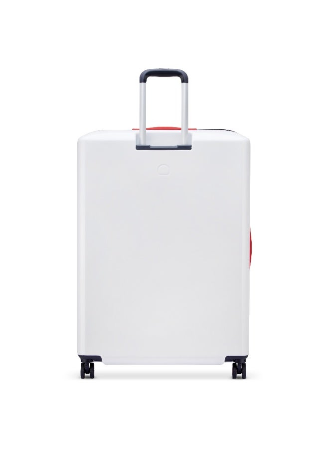 DELSEY United Colors of Benetton By Delsey United   4 Double Wheel  70cm Trolley  BLANC - Image 4