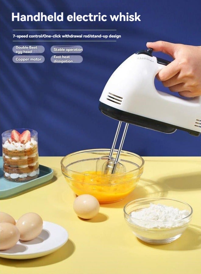 إم مياويان مضرب بيض كهربائي محمول باليد لخبز الكيك المنزلي عالي الطاقة آلة خفق الكريمة الأوتوماتيكية الصغيرة - Image 1