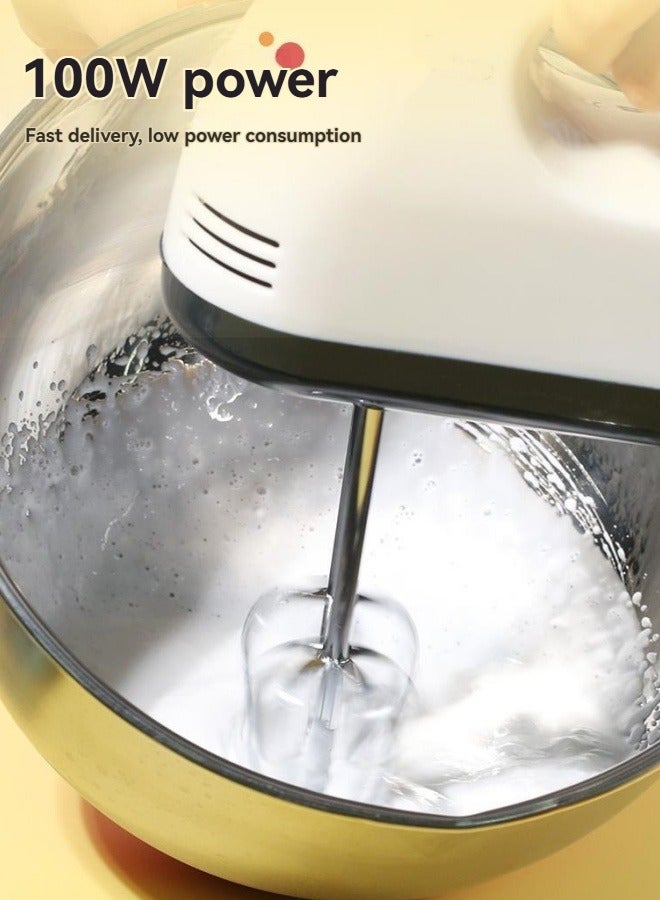 إم مياويان مضرب بيض كهربائي محمول باليد لخبز الكيك المنزلي عالي الطاقة آلة خفق الكريمة الأوتوماتيكية الصغيرة - Image 3