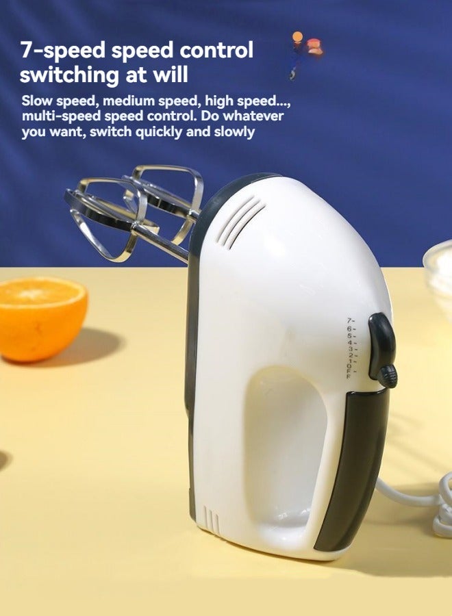 إم مياويان مضرب بيض كهربائي محمول باليد لخبز الكيك المنزلي عالي الطاقة آلة خفق الكريمة الأوتوماتيكية الصغيرة - Image 4