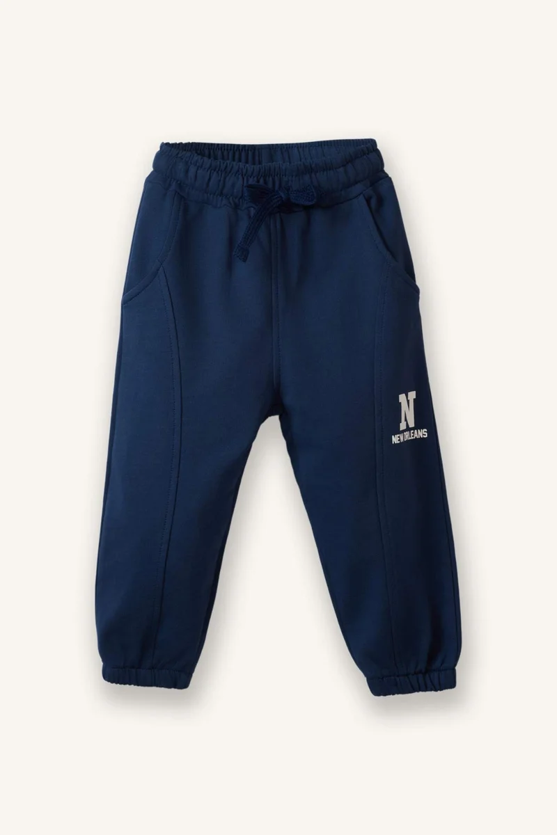 ديفاكتو Baby Boy Oversize Printed 2 Piece Sweatpants