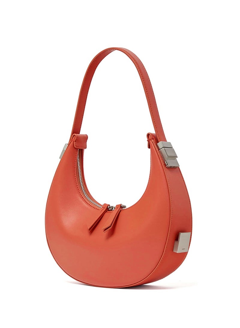 OS OI Mini Toni Bag Mini Leather Top Handle Handbag Shoulder Crossbody Bags  - Image 3