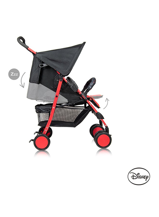 Disney Mickey Mouse Lightweight Picnic Stroller With Storage Cabin - Image 3
