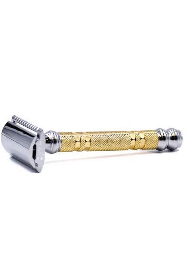 Parker Safety Razor Parker 69Cr Convertible Dual Head Safety Razor 5 Parker Razor Blades Included  - Image 4