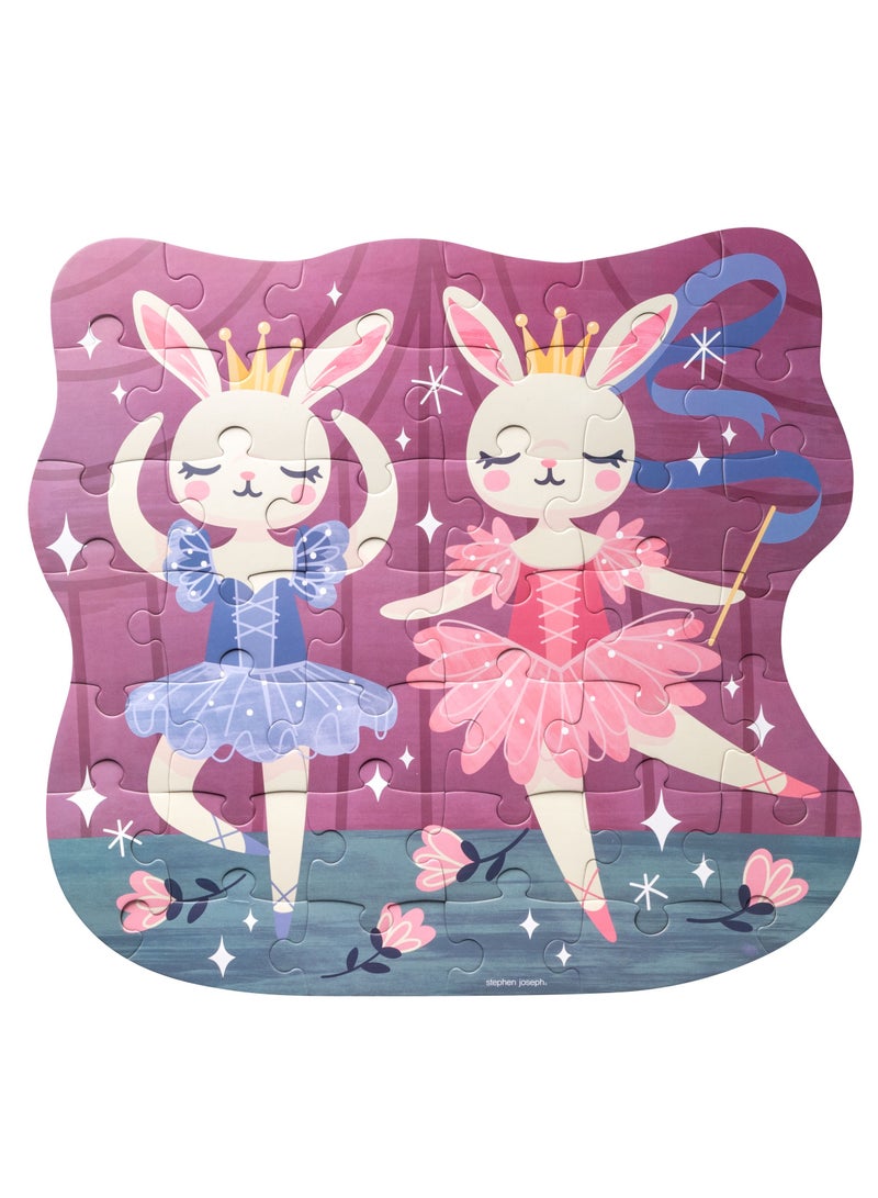 Stephen Joseph لعبة بازل على شكل أرنب للأطفال - Image 1