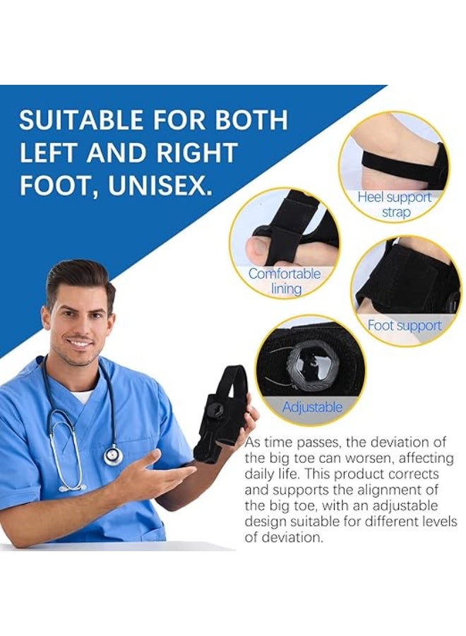 Adjustable Toe Corrector Splint - Orthopedic Big Toe Separator - Practical Pain Relief & Correction for Men & Women - Daily Use - Image 5