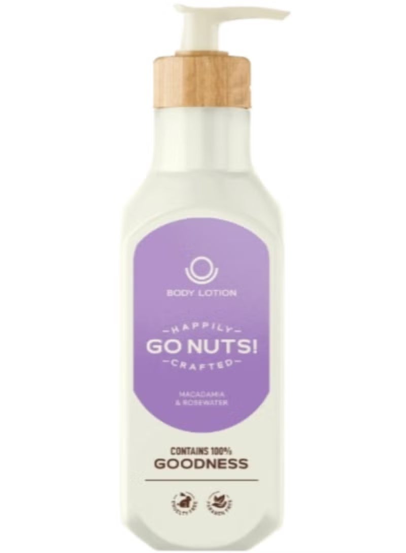 NUTSHELL Body Lotion With Macadamia & Rose Water 465ml - Image 2