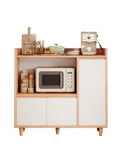 keke Modern Wooden Storage Kitchen Cabinet with Shelves for Living Room & Kitchen  - Image 1
