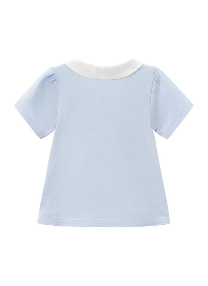Balabala Blue Baby Girls Knit short sleeve suit for Women | Best Price UAE