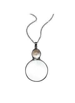 Generic Independent Station Mother's Day Gift Magnifier Grandma Mom Pendant Necklace Magnifier Necklace 