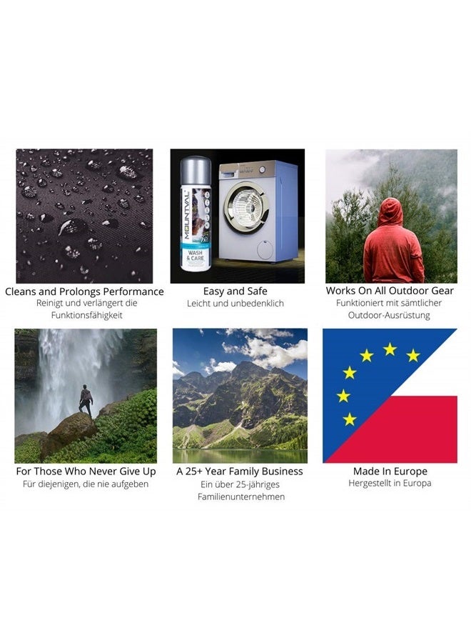 Mountval Wash & Care, Wash-In Cleaner For Outdoor Clothing and Equipment - Image 2