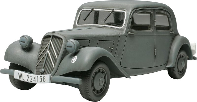 Tamiya Models Citroen 11Cv Staff Car 1/48 Scale Model Kit - Image 1