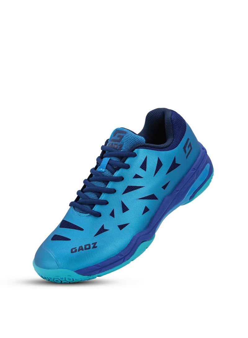GADZ Gadz Serve Series Badminton/ Tennis/ Indoor Court/ Training Sports Shoe MG1005-5 Blue  - Image 4