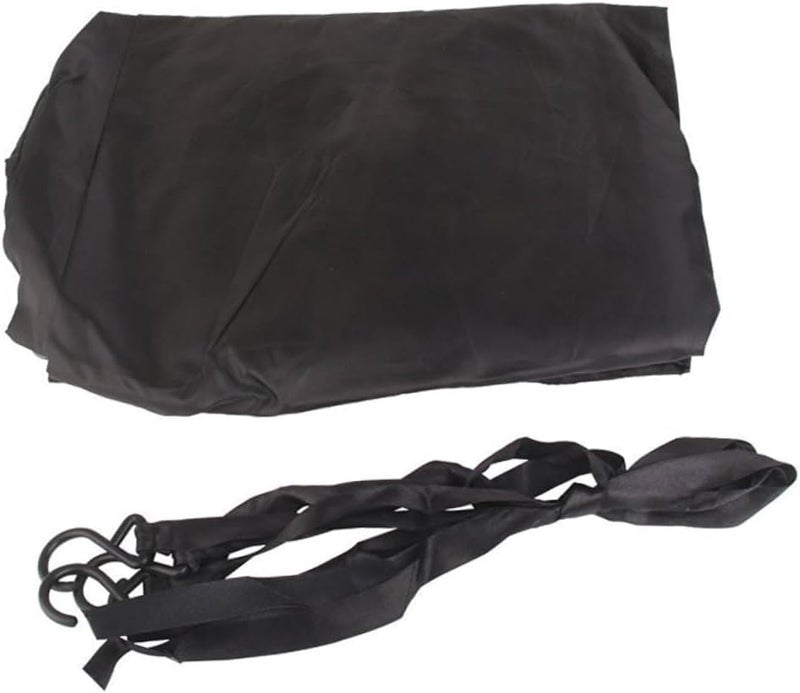 Car Half Body Cover Shield XL Black Sunshade Protector for Rain Snow Dust for Keeping Your Vehicle - Image 1
