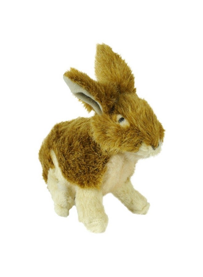 Hyper Pet Wildlife Critters Rabbit Plush Dog Toy With Squeaker, Brown - Image 3
