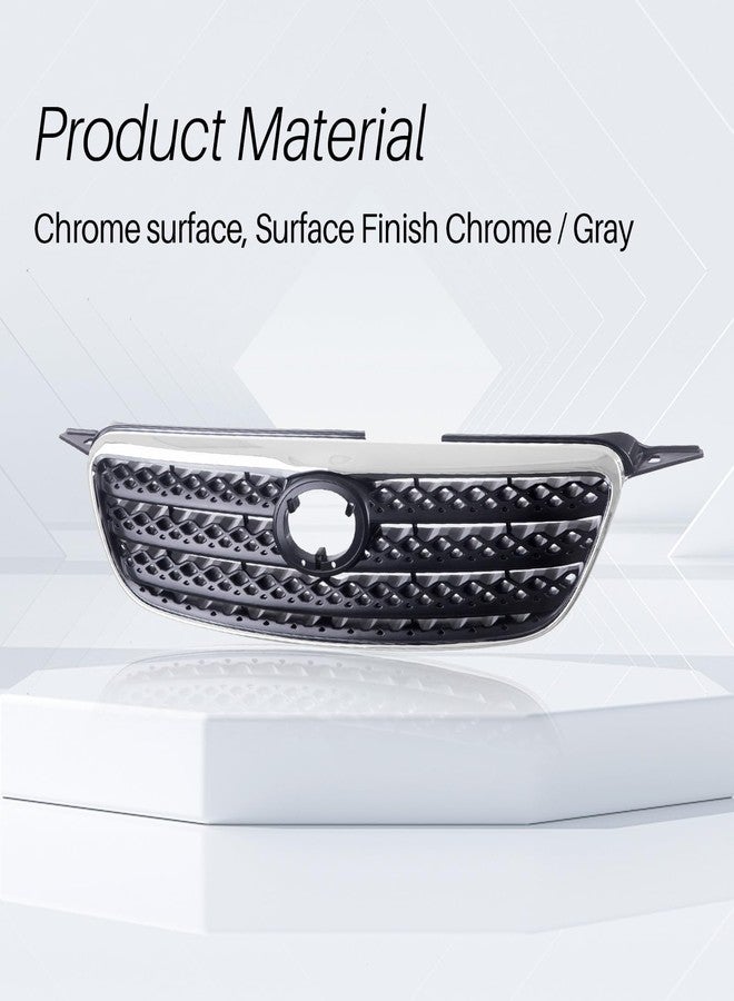 CarPartsDepot Front Bumper Grill Grille Compatible With Corolla (2005-2008 Corolla) - Image 5