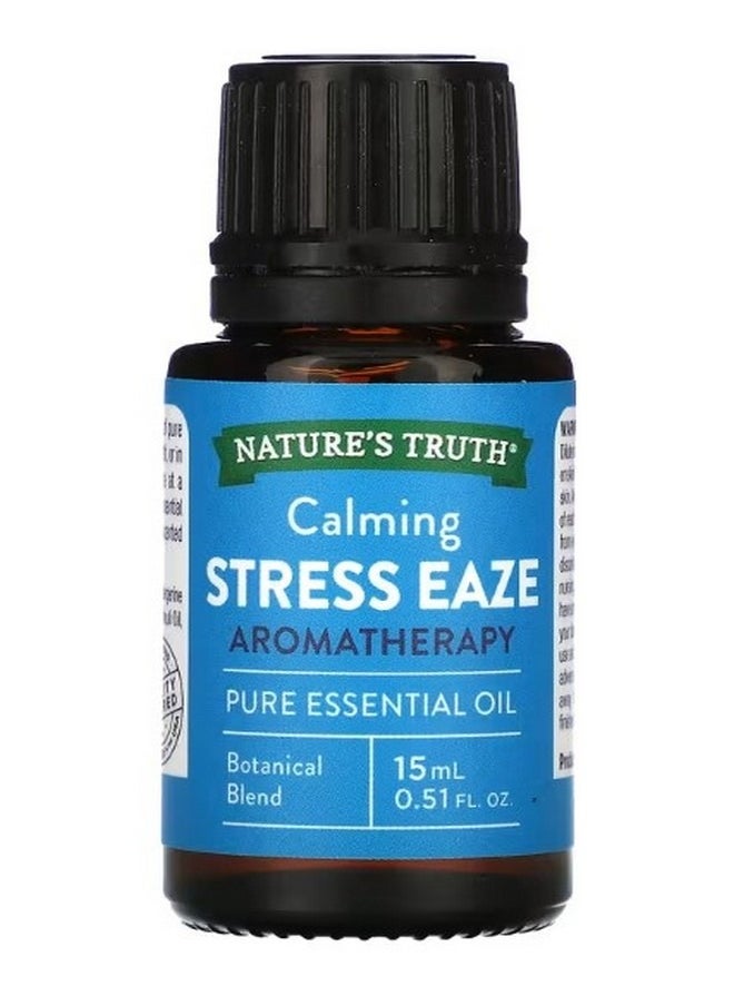 Nature's Truth Pure Essential Oil Calming Stress Eaze 0.51 fl oz 15 ml  - Image 1