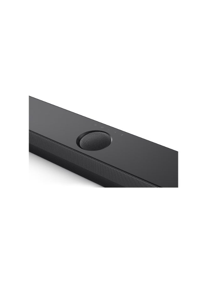 LG 3.1.1-Channel QNED TV Matching Soundbar, Dolby Atmos, Wow Orchestra, Rear Speaker Ready, Wireless Subwoofer (2024), 2 Year Warranty - S70TY Black - Image 5