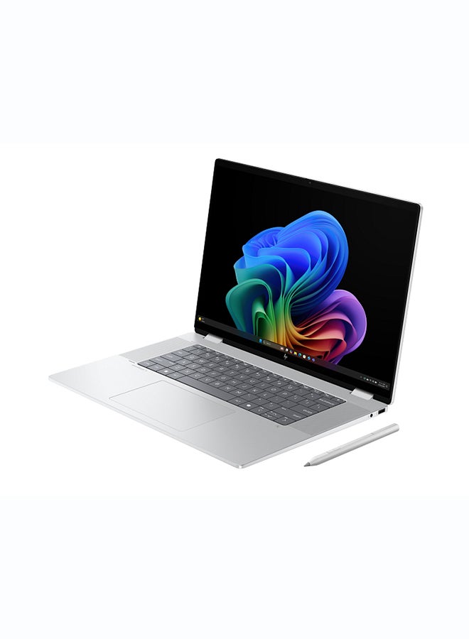 HP أومني بوك إكس فليب 16-as0001ne (معالج إنتل كور ألترا 7 258V / 32 جيجابايت رام / 1 تيرابايت SSD / رسومات إنتل آرك / شاشة تعمل باللمس 16 بوصة 3K / ويندوز 11، فضي، CZ2H2EA) - Image 2