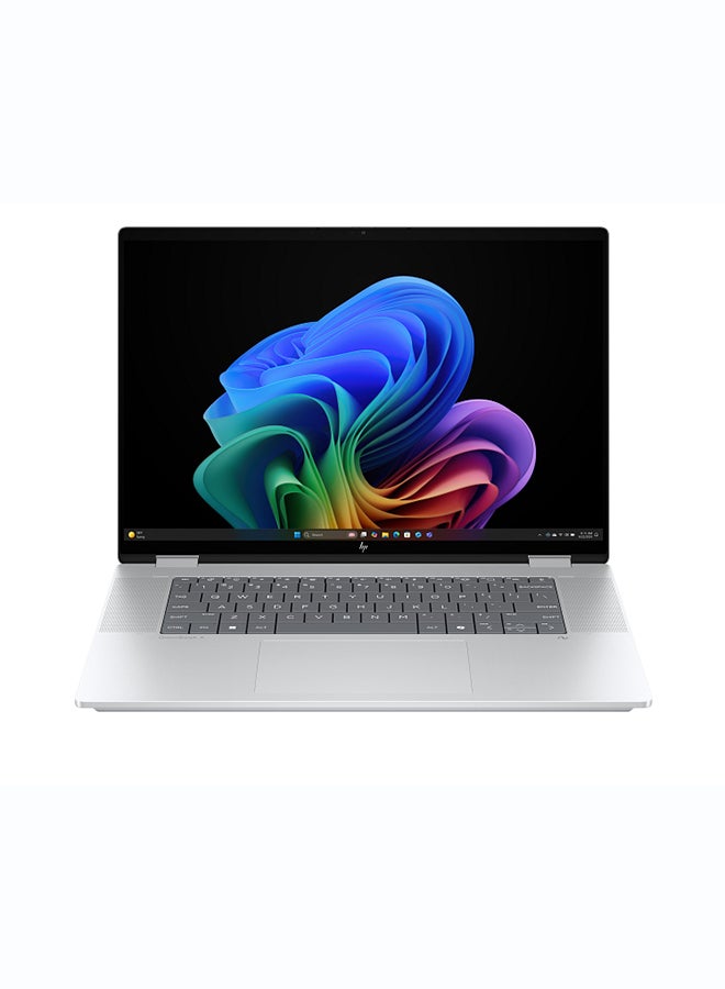 HP أومني بوك إكس فليب 16-as0001ne (معالج إنتل كور ألترا 7 258V / 32 جيجابايت رام / 1 تيرابايت SSD / رسومات إنتل آرك / شاشة تعمل باللمس 16 بوصة 3K / ويندوز 11، فضي، CZ2H2EA) - Image 1
