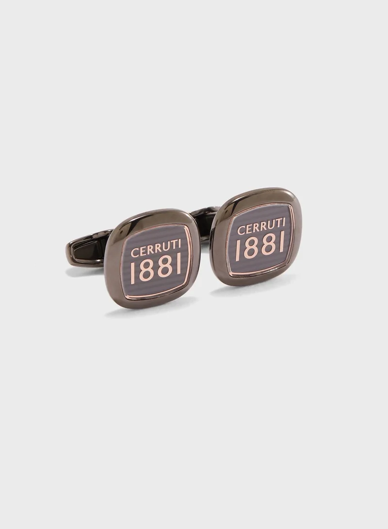 CERRUTI 1881 C CRJ C071SBSU Core Logo Cufflinks