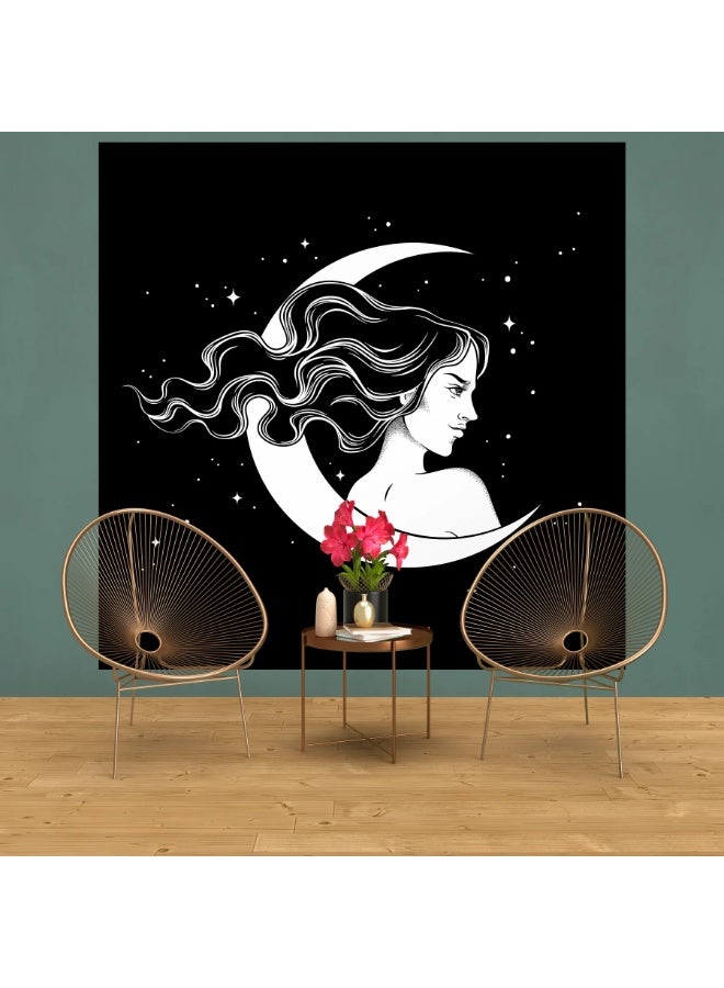 Moon Lady Tapestry Length 150 x 150 Width CM - Image 1