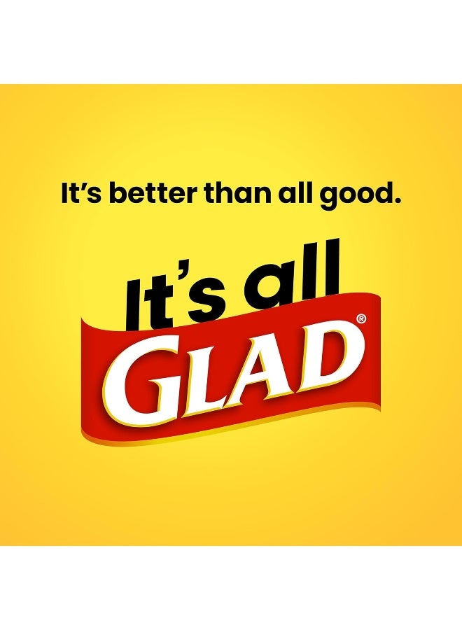 Glad ForceFlex Tall Kitchen Trash Bags, 13 Gal, Gain Original with Febreze, 80 Ct - Image 5