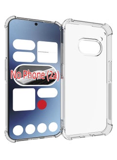 HuHa Case Cover For Nothing Phone 2a Shockproof Non-slip Thickening TPU Phone Case Transparent  - Image 1