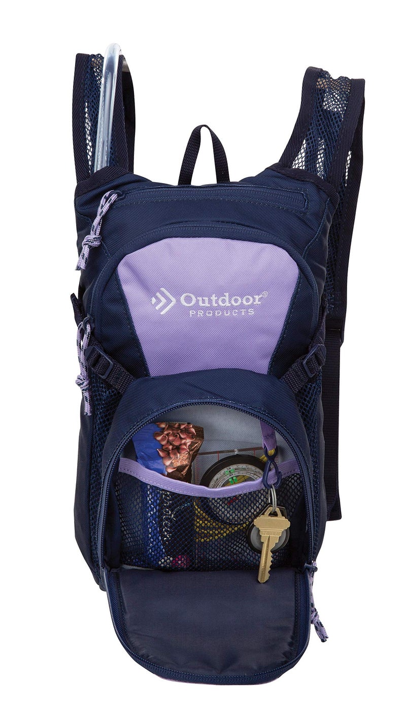 Outdoor Products Tadpole Hydration Pack (Black) (Violet Tulip) (Violet Tulip) - Image 2