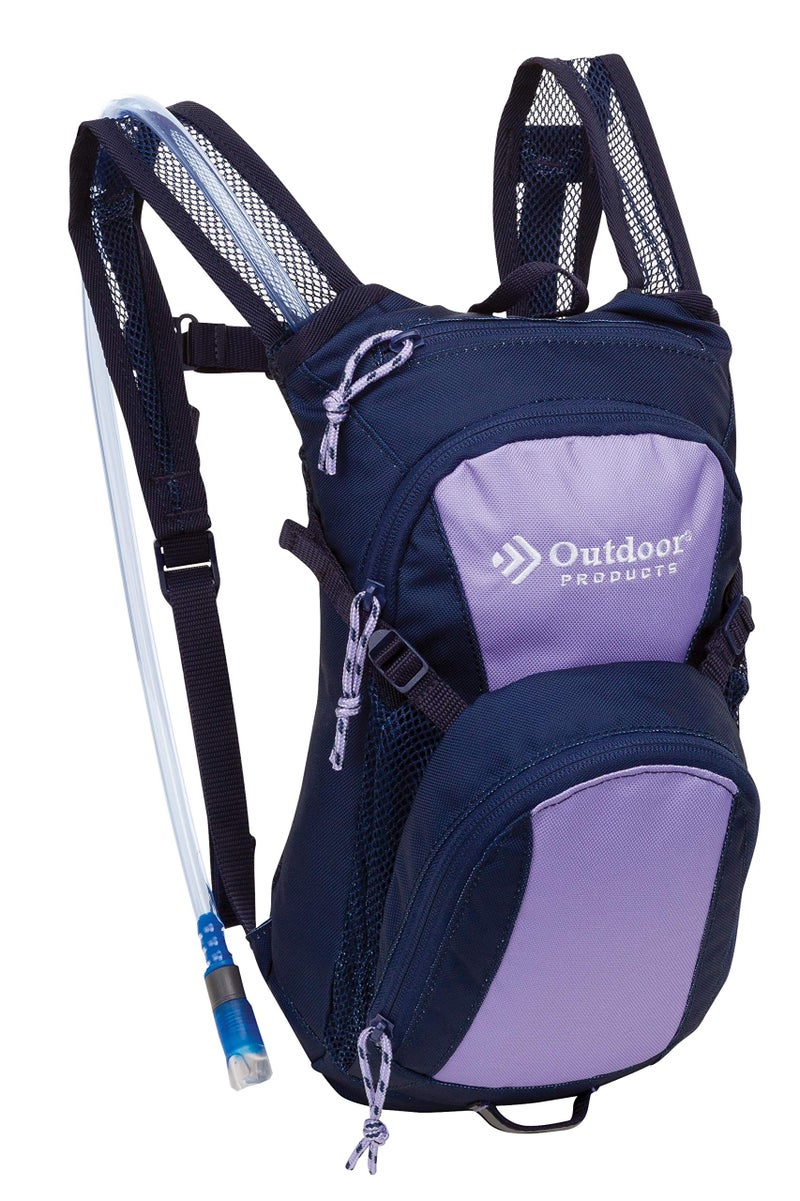 Outdoor Products Tadpole Hydration Pack (Black) (Violet Tulip) (Violet Tulip) - Image 1