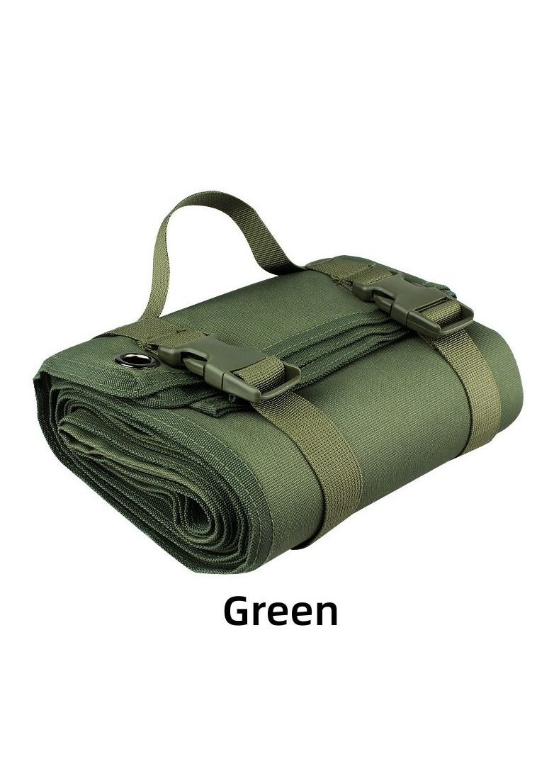Soofam Portable Waterproof and Moisture-proof Outdoor Tactical Mat Mountaineering Camping Mat  - Image 1