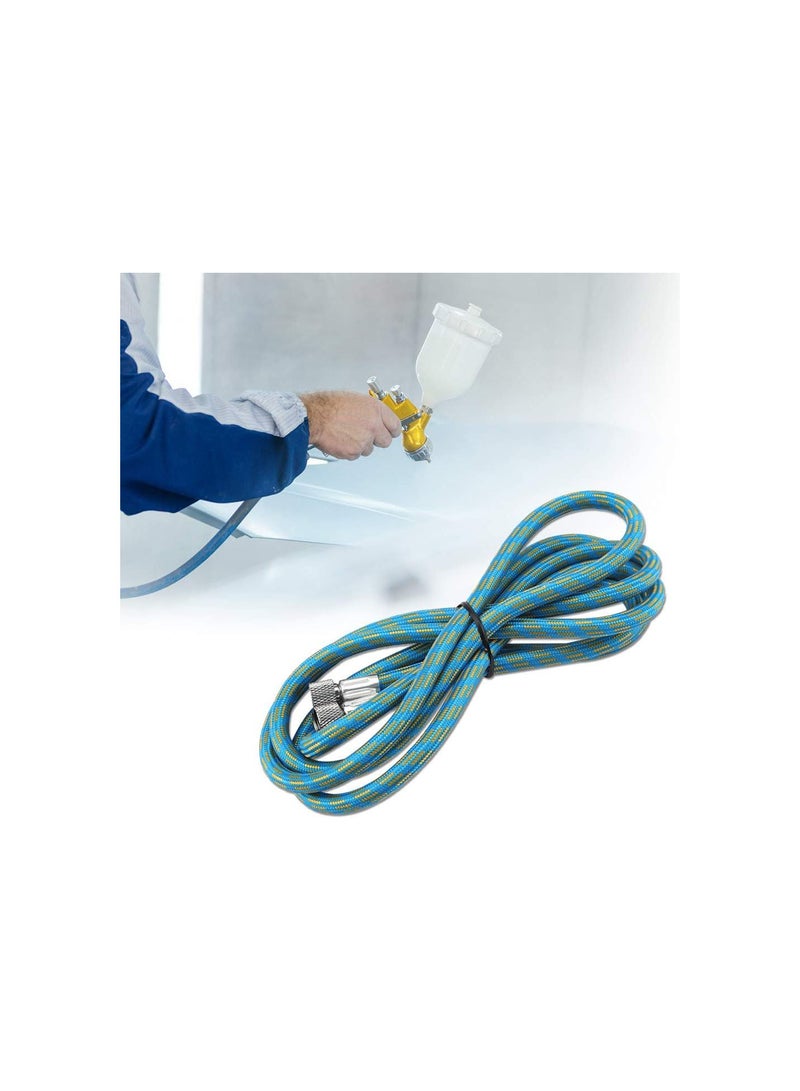 GGOOT 1.8M Braided Airbrush Hose Compressor Air Tool 1/8" to 1/8" Adaptor Fitting Coupling Power Tool Accessory  - Image 5