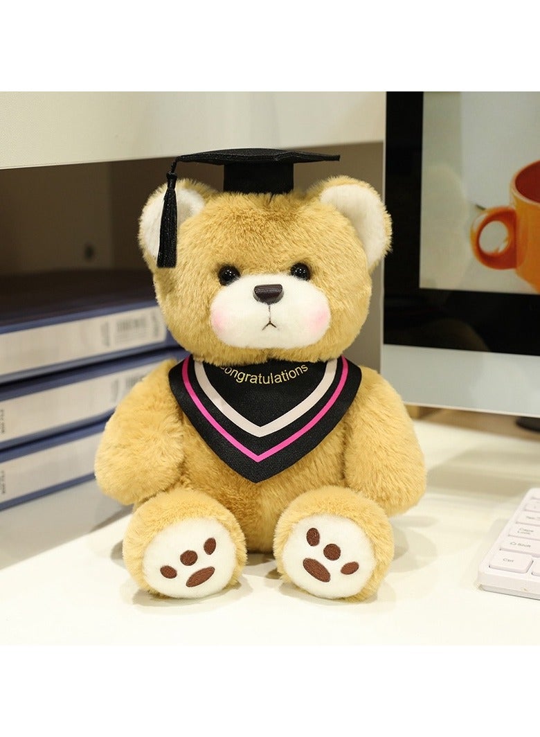 general Dr.Graduation Plush, Giant Plush Doll, Cute Animal PhD Toy, Gift for Kids, Girls, and Boys