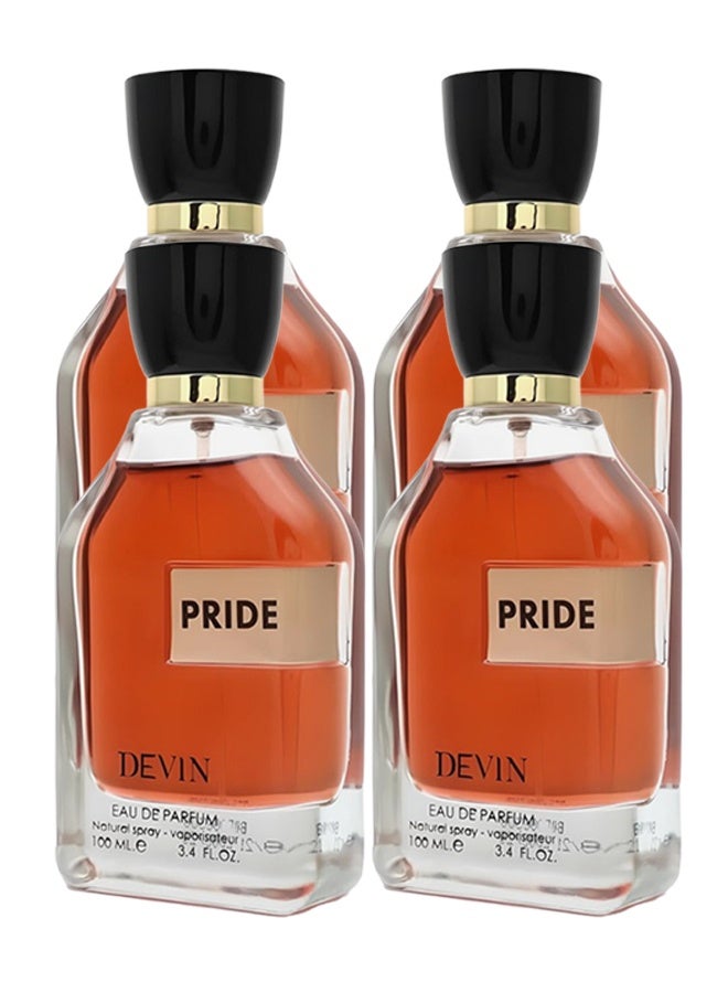DEVIN 4 Pieces Pride Perfume For Unisex 100ml EDP - Image 1