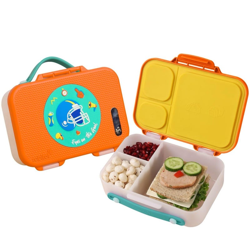 rabitat MUNCHBEE Bento Lunch Box Mad Eye 2 Years Brand Warranty Lunch Box for Kids Tiffin Box for Kids Lunch Box for School - Image 1