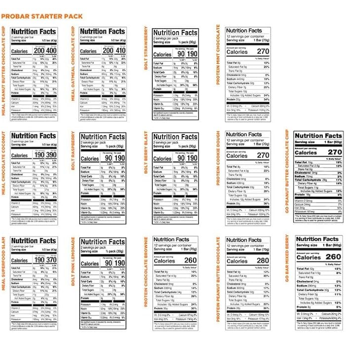 PROBAR - Starter Pack - Natural Energy, Non-GMO, Gluten-Free, Plant-Based, Whole-Food Ingredients (14 Count) - Image 4