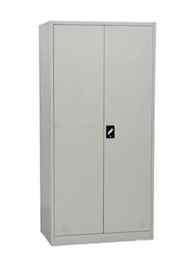 KARNAK - Home Office Steel Cabinet Gray Color Size L85 x W40 x H185 cm Model FC511. - Image 1