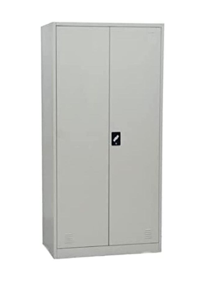 KARNAK - Home Office Steel Cabinet Gray Color Size L85 x W40 x H185 cm Model FC511. - Image 1